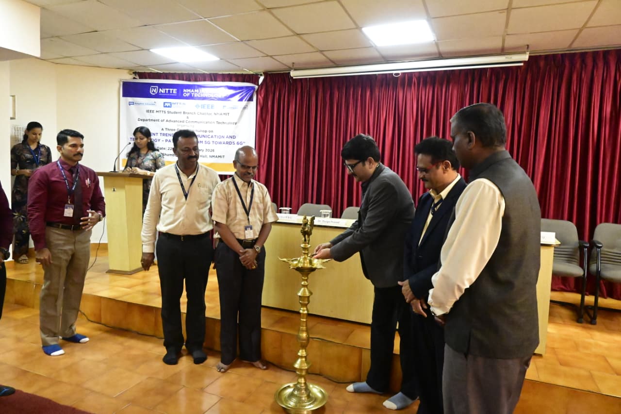 ನಿಟ್ಟೆ ತಾಂತ್ರಿಕ ಕಾಲೇಜಿನಲ್ಲಿ ‘ಸಂವಹನ ಮತ್ತು ತಂತ್ರಜ್ಞಾನದ ಇತ್ತೀಚಿನ ಟ್ರೆಂಡ್ಸ್’ ಕುರಿತ ಮೂರು ದಿನಗಳ ಕಾರ್ಯಾಗಾರ ಉದ್ಘಾಟನೆ
