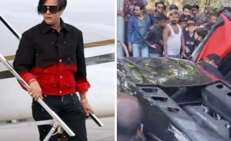 ಕುಡಿದು ಕಾರು ಚಲಾಯಿಸಿದ ಉದ್ಯಮಿಯ ಪುತ್ರ; ಸಾರ್ವಜನಿಕರಿಂದ ‘ಥಳಿತ ಸೇವೆ’