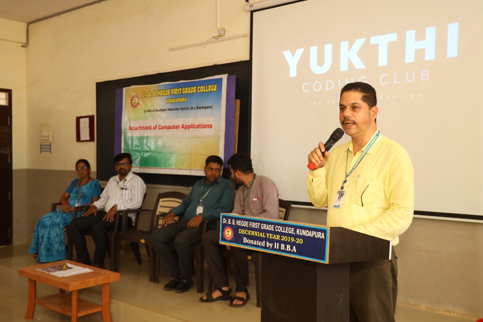 ಯುಕ್ತಿ ಕೋಡಿಂಗ್ ಕ್ಲಬ್ ಉದ್ಘಾಟನೆ