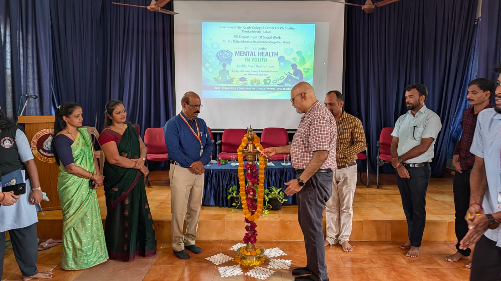 ಮಾನಸಿಕ ಆರೋಗ್ಯದಂತಹ ಕಾರ್ಯಕ್ರಮಗಳು ಯುವಜನತೆಗೆ ಅಗತ್ಯ: ಡಾ. ಪಿ.ವಿ ಭಂಡಾರಿ