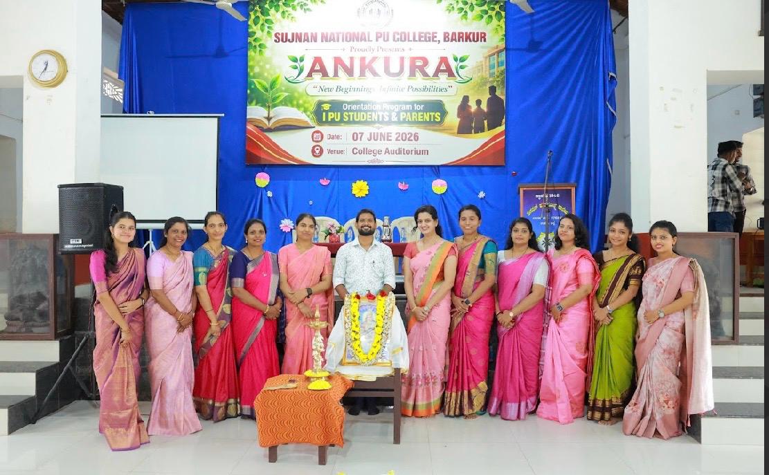 ಬಾರಕೂರು: ಸುಜ್ಞಾನ್ ನ್ಯಾಷನಲ್ ಪಿಯು ಕಾಲೇಜಿನಲ್ಲಿ ‘ಅಂಕುರ’ ಓರಿಯಂಟೇಶನ್ ಕಾರ್ಯಕ್ರಮ