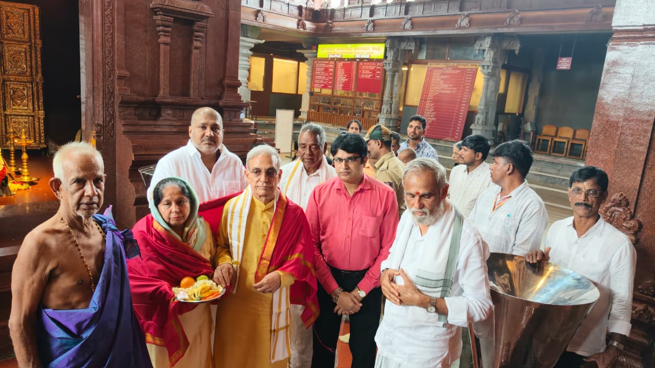 ಕಾಪು ಶ್ರೀ ಹೊಸ ಮಾರಿಗುಡಿ ದೇವಸ್ಥಾನಕ್ಕೆ ಮಾಜಿ ಪೊಲೀಸ್ ಆಯುಕ್ತ ಡಾ. ಸತ್ಯಪಾಲ್ ಸಿಂಗ್ ಭೇಟಿ