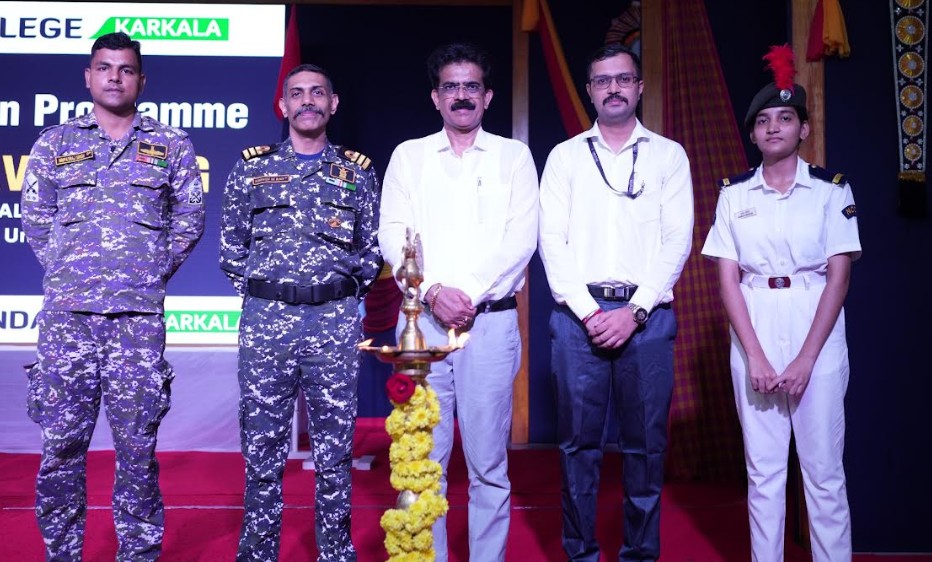ಕಾರ್ಕಳದ ಕ್ರಿಯೇಟಿವ್ ಪದವಿಪೂರ್ವ ಕಾಲೇಜಿನಲ್ಲಿ ನೂತನ ಎನ್ ಸಿಸಿ ಕೆಡೆಟ್ ಗಳ ಪರಿಚಯ ಕಾರ್ಯಕ್ರಮ