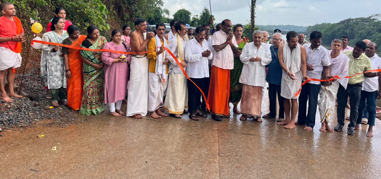 ರೂ. 75 ಲಕ್ಷ ವೆಚ್ಚದಲ್ಲಿ ಅಭಿವೃದ್ಧಿಪಡಿಸಿದ ಶೀಂಬ್ರ ದೇವಸ್ಥಾನದ ಸಂಪರ್ಕ ರಸ್ತೆ ಕಾಮಗಾರಿ ಉದ್ಘಾಟನೆ